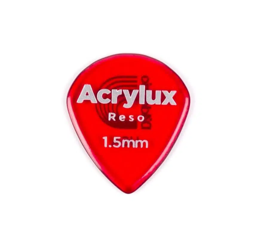 Planet Waves 3AR7-03 Acrylux Reso Jazz Gitar Penası 1.5mm (3'lü Paket - Profesyonel) | Saf Akrilik Malzeme, Parlak Ton Karakteri ve Üstün Kaymaz Tutuş Yüzeyi