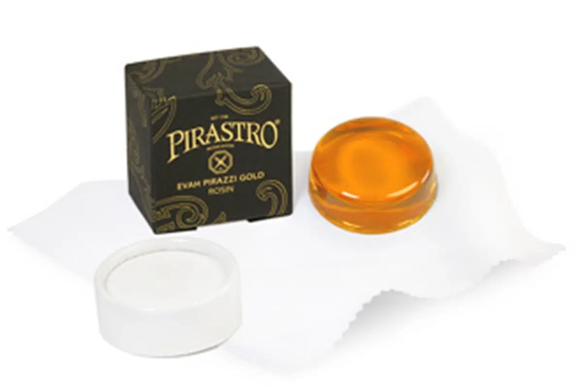 Pirastro 901000 Evah Gold V06 Reçine | Altın Katkılı Premium Formül, Üstün Yay Tutuşu, Pürüzsüz Geçişler