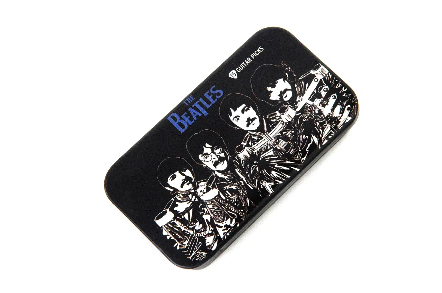 Planet Waves 1CAB4-15BT3 Beatles Pick Tin Sgt Peppers (Kutulu Set) | Metal Kutu - Hediye Seti - Koleksiyonluk