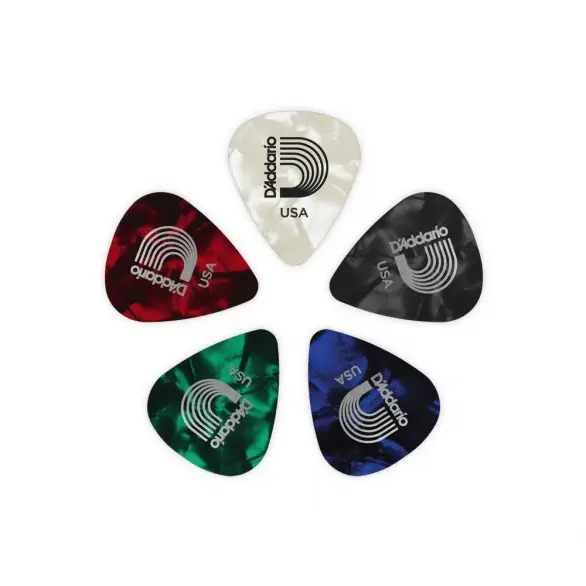 Planet Waves 1CAP4-10 Celluloid Classic Pearl 10'lu Paket Pena (Medium)