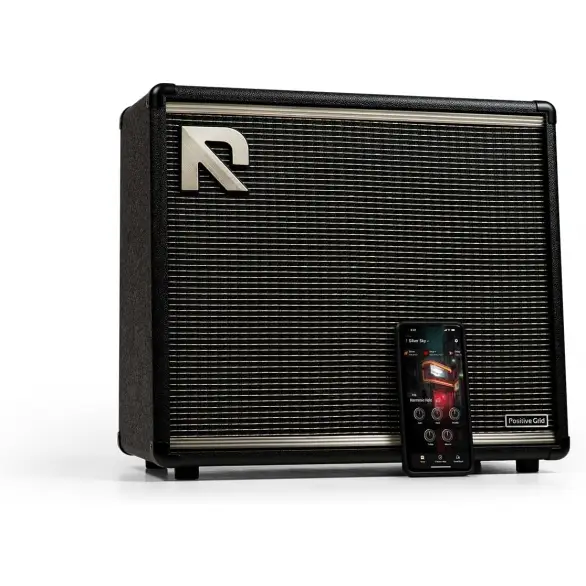 Positive Grid Reactor 50W 1x12" Yapay Zekâ Destekli Gitar Amfisi (Siyah)