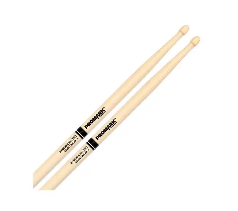 Promark RBH595AW Rebound 5B Acorn Tip Baget | Palamut Uç - Geri Sekme Odaklı - Amerikan Hickory Ağacı