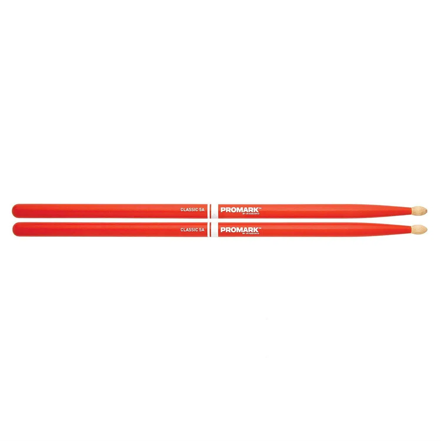 Promark TX5AW-ORANGE 5A Hickory Wood Tip Baget (Turuncu) | Renkli Kaplama - Görsel Şov - Ahşap Uç