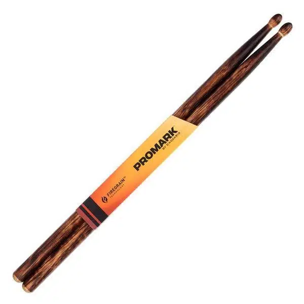 Promark TX5BW-FG FireGrain 5B Wood Tip Baget | Isıl İşlem Görmüş - Ekstra Dayanıklı - Ahşap Uç