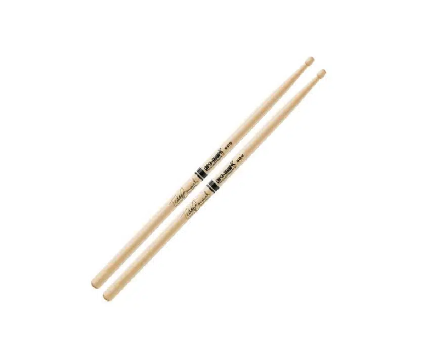 Promark TXSD9W Teddy Campbell İmza Bageti SD9 Wood Tip | Amerikan Hickory Ağacı - Ahşap Uç - Mükemmel Denge