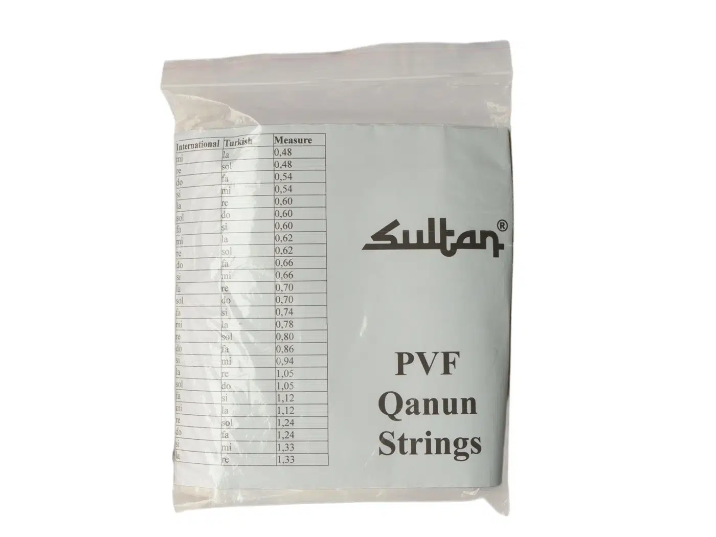 PVFKT1 Kanun Teli | Tek Tel, Kanun İçin, PVF