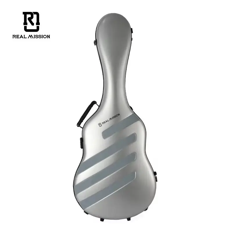 Real Mission Fluorite Gri Klasik Gitar Hardcase