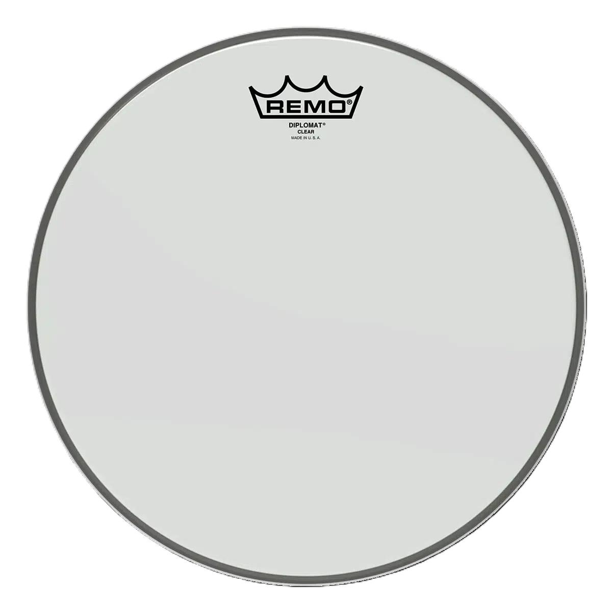 REMO BD-0312-00 Diplomat Clear Davul Derisi (12") | İnce Tek Kat Açık Ton