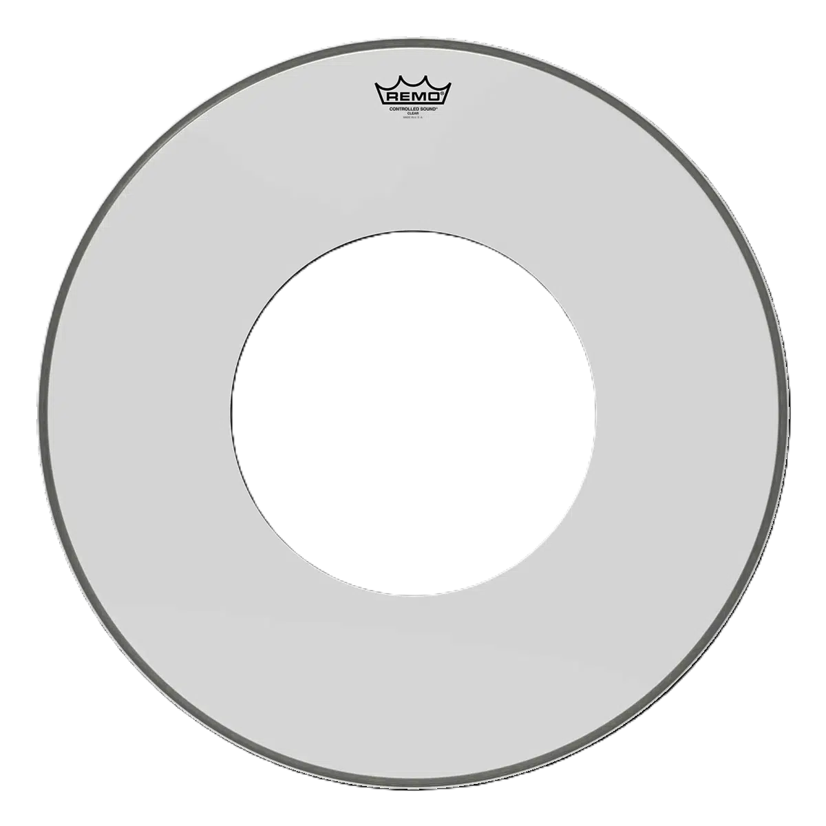 REMO CS-0313-10 Controlled Sound Clear Black Dot (13") | Nadir Boyut Noktalı Deri