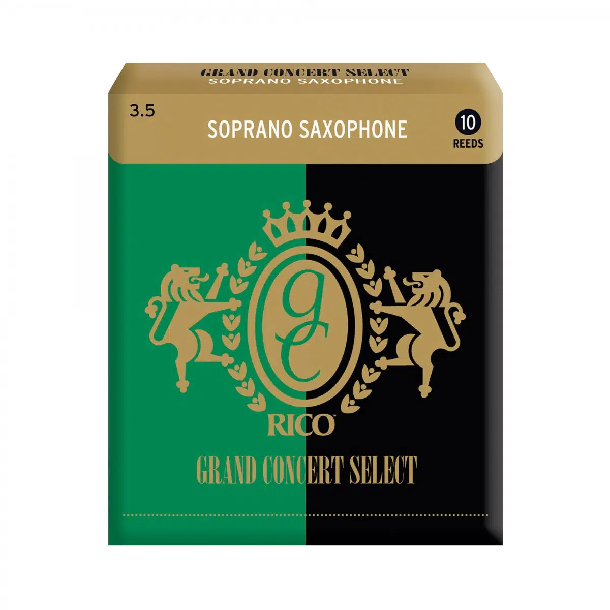 D'Addario RGC10SSX350 Grand Concert Soprano Saksafon Kamışı No: 3.5 (Profesyonel) - 10'lu Paket | İleri Seviye Kontrol ve Kararlı Ton Yapısı