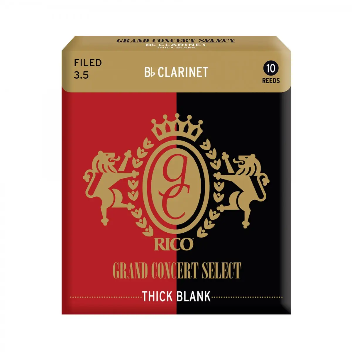 Rico Grand Concert Select Thick Blank RGT10BCL350 Sib Klarnet Kamışı No:3,