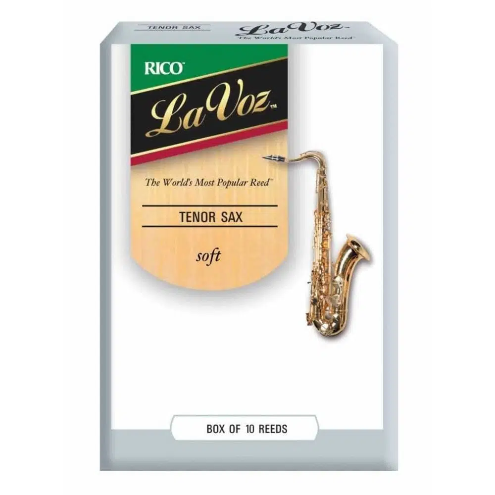 D'Addario RKC10SF La Voz Tenor Saksafon Kamışı Soft Sertlik (Profesyonel/Caz) - 10'lu Paket | Yumuşak Caz Tonu ve Esnek Yapı