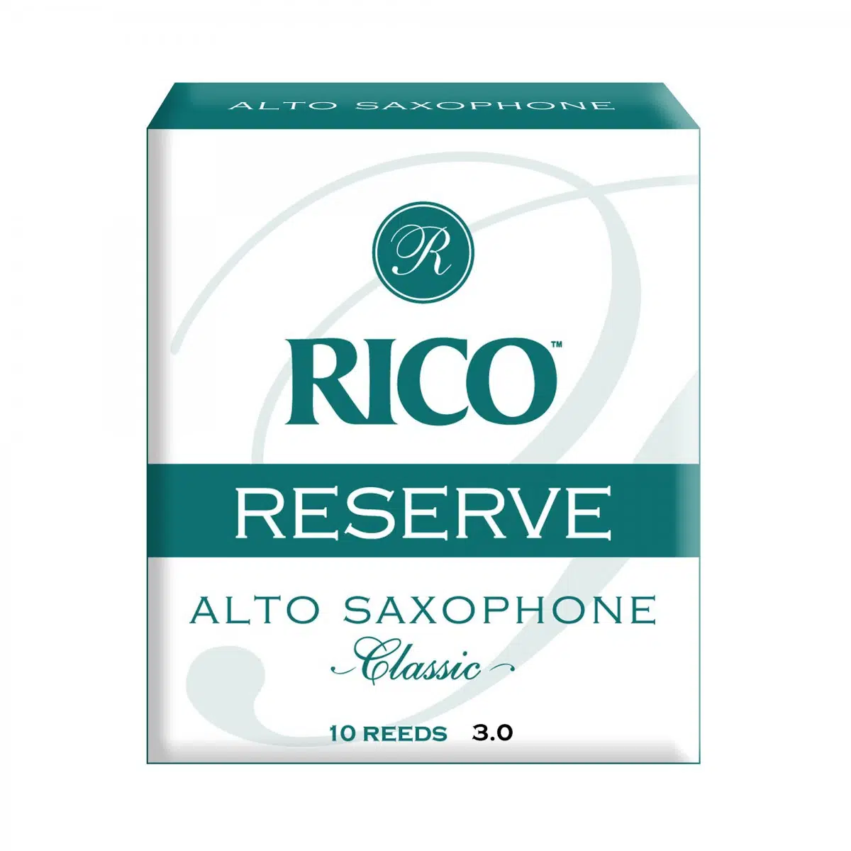 D'Addario RJR1030 Rico Reserve Alto Saksafon Kamışı No: 3.0 (Profesyonel) - 10'lu Paket | Tutarlı Performans ve Sıcak Ton Karakteri