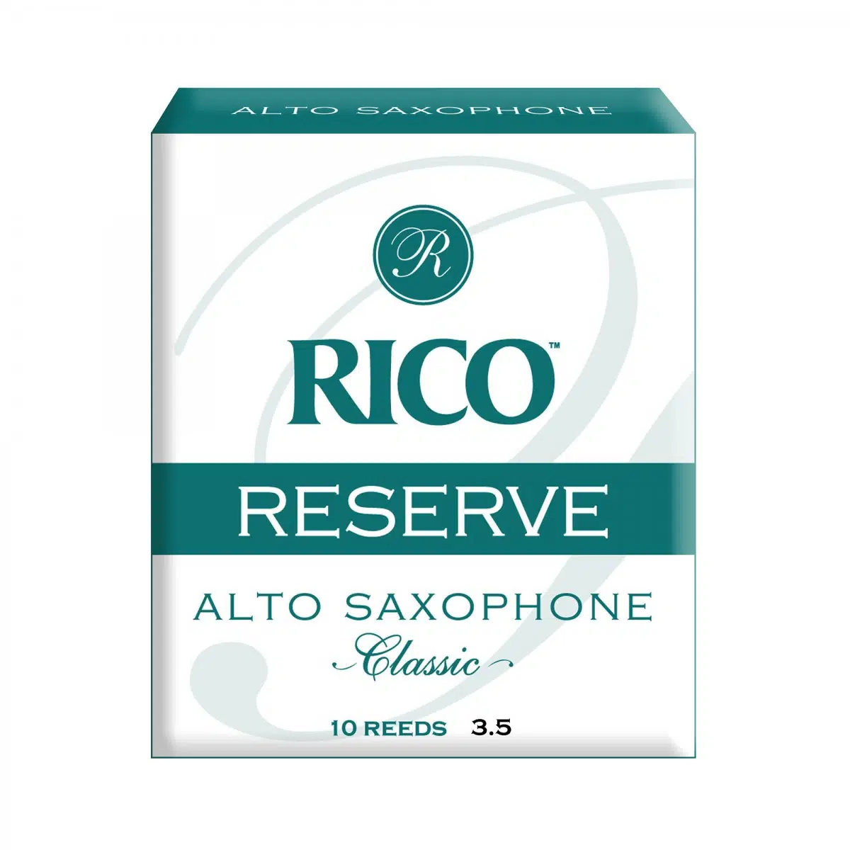 D'Addario RJR1035 Rico Reserve Alto Saksafon Kamışı No: 3.5 (Profesyonel) - 10'lu Paket | İleri Seviye Profesyonel Kullanım ve Kararlı Tını