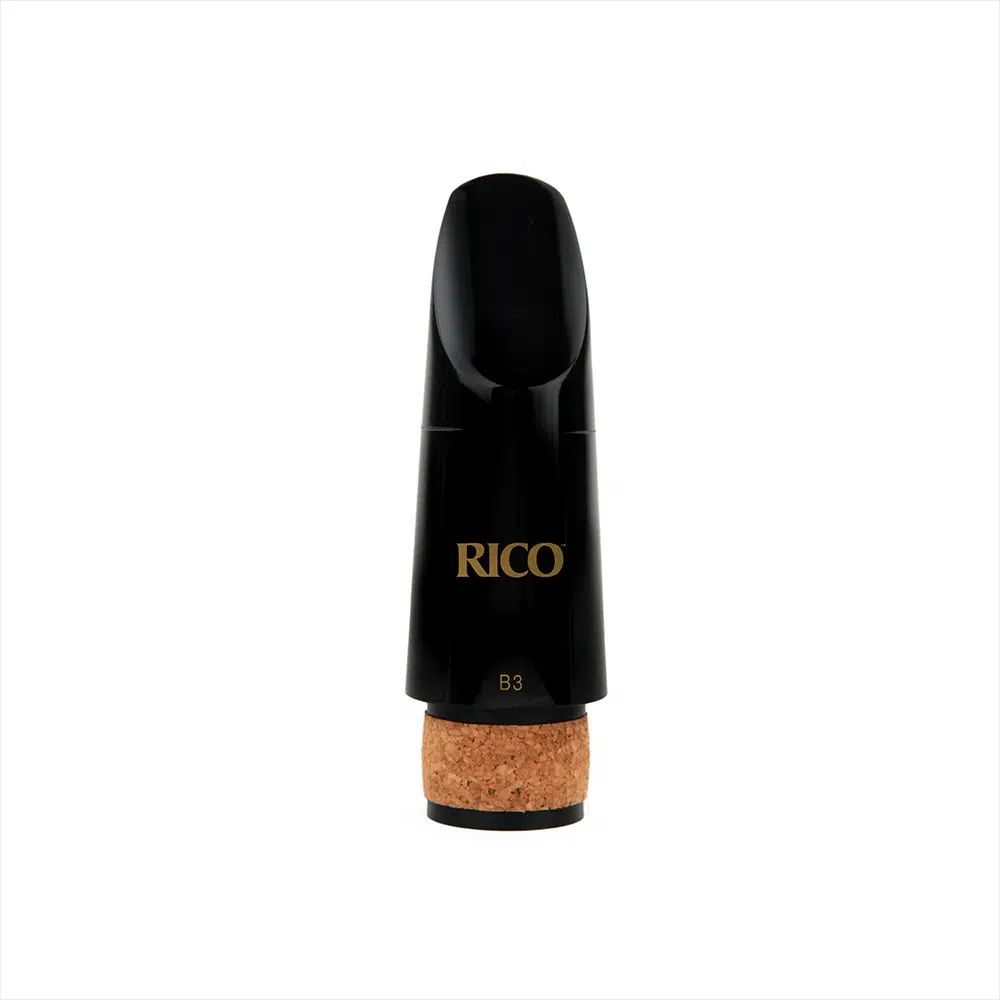 Rico RRGMPCBCLB3 Graftonite Si Bemol (Bb) Klarnet Beki (Ağızlık) | B3 Model, Polikarbonat Gövde, Standart Akort Uyumlu