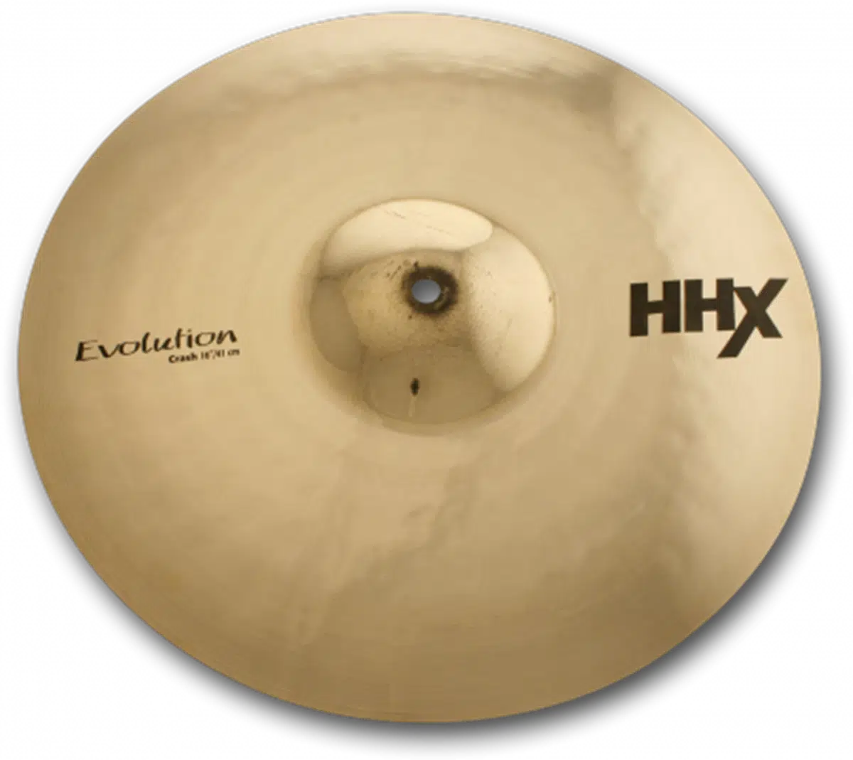 Sabian 11606XEB HHX Evolution Crash 16 İnç Davul Zili (Profesyonel) | Dave Weckl Serisi, Yumuşak Hissiyat ve Parlak Atak