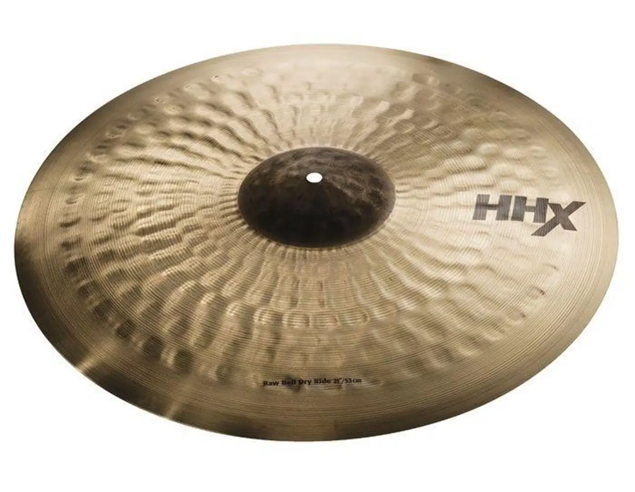 Sabian 12172XN HHX Raw Bell Dry Ride Zil (21 İnç) | İşlenmemiş Göbek - Net Ping - Karanlık Karakter
