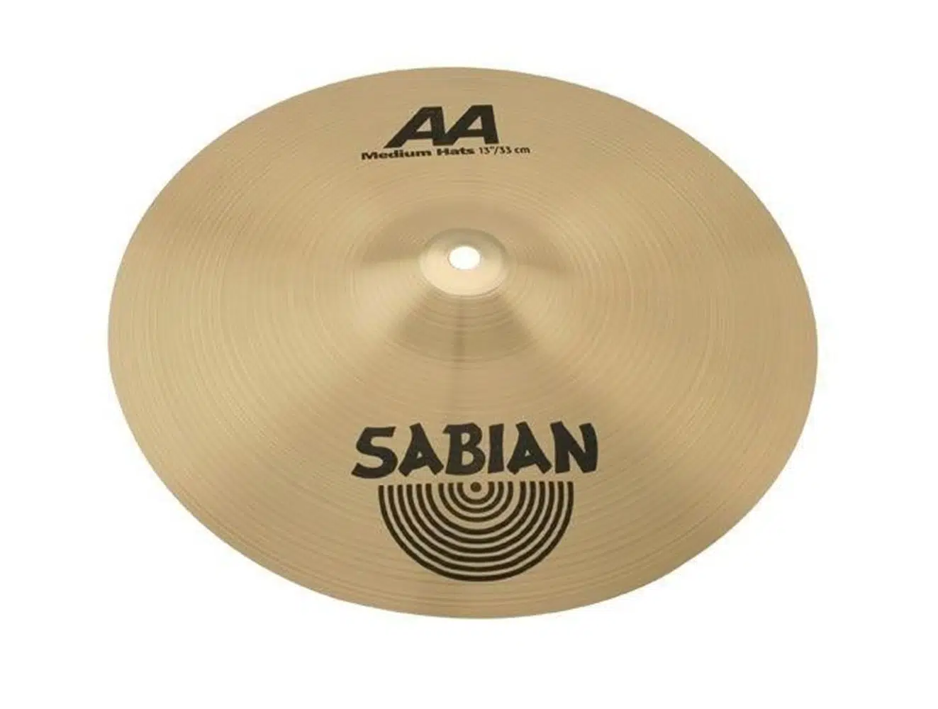 Sabian 21302B AA Medium Hi-Hat Zil (13 İnç) | Kompakt Boyut - Hızlı ve Net - Çok Yönlü