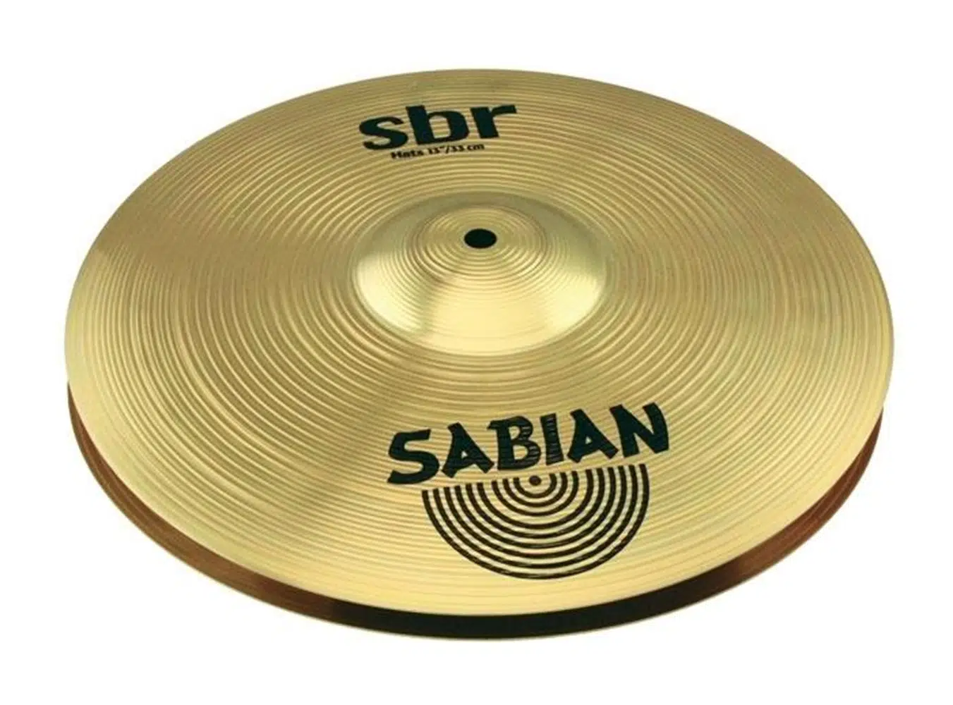 Sabian SBR1302 SBR Hi-Hat Zil (13 İnç) | Pirinç Alaşım - Hızlı Tepki - Kompakt