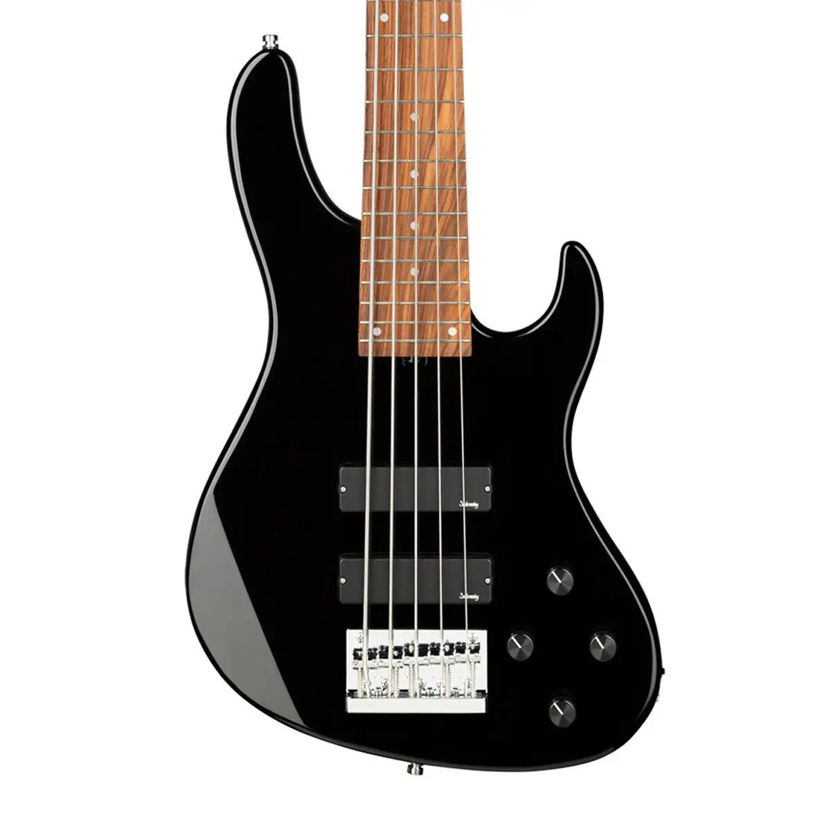 Sadowsky MetroExpress Modern 24 Perde 5 Telli Bas Gitar – Solid Black High Polish