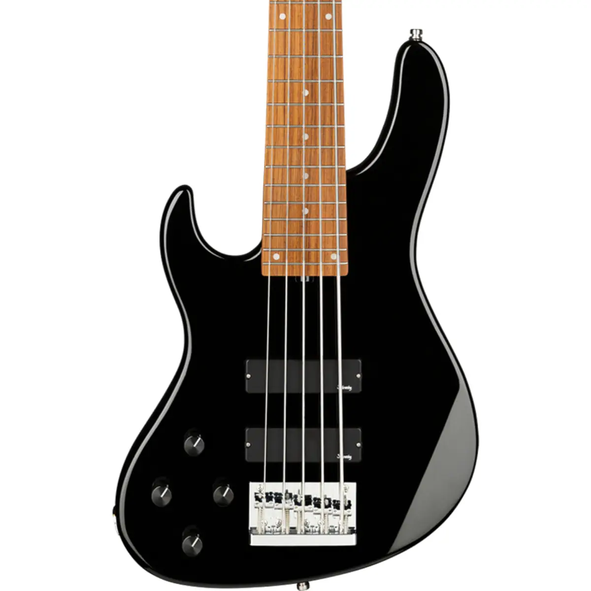 Sadowsky MetroExpress Modern 24 Perde 5 Telli Bas Gitar – Solid Black High Polish (Solak)