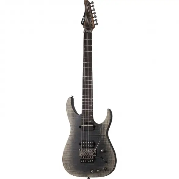 Schecter Banshee Mach-7 FR S 7 Telli Elektro Gitar (Fallout Burst)