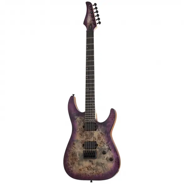 Schecter C-6 Pro Elektro Gitar (Aurora Burst)