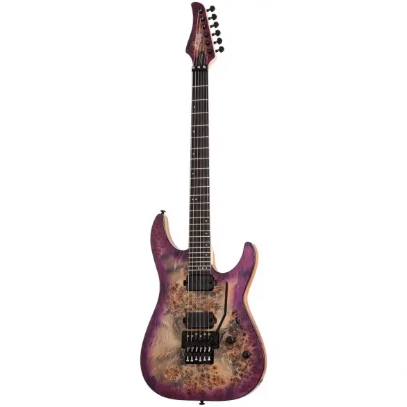 Schecter C-6 Pro FR Elektro Gitar (Aurora Burst)