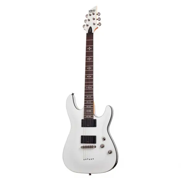 Schecter Demon-6 Elektro Gitar (Vintage White)
