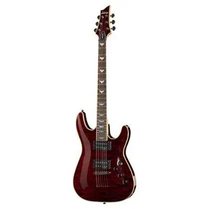 Schecter Omen Extreme 6 Elektro Gitar (Crimson Red Burst)