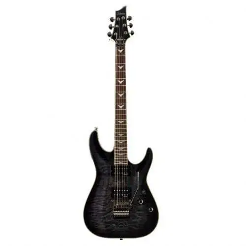 Schecter Omen Extreme 6 FR Elektro Gitar (Thru Black)