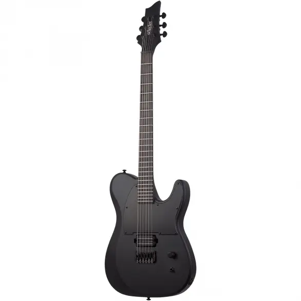 Schecter PT Black Ops Elektro Gitar (Satin Black Open Pore)