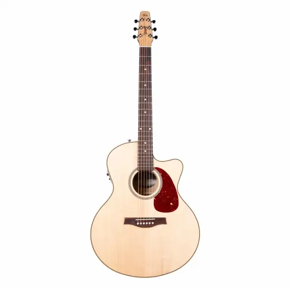 Seagull Performer CW Mini Jumbo HG Presys II Elektro Akustik Gitar (Natural)