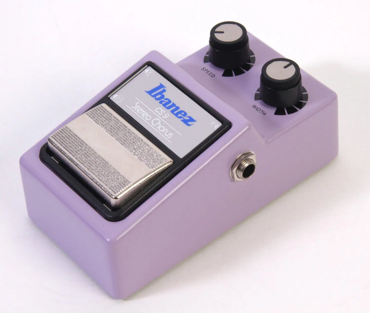 Ibanez CS9 Stereo Chorus Gitar Efekt Pedalı (Profesyonel) | Klasik Analog Devre, Sıcak ve Derin Chorus Tonları, Dayanıklı Metal Kasa Tasarımı