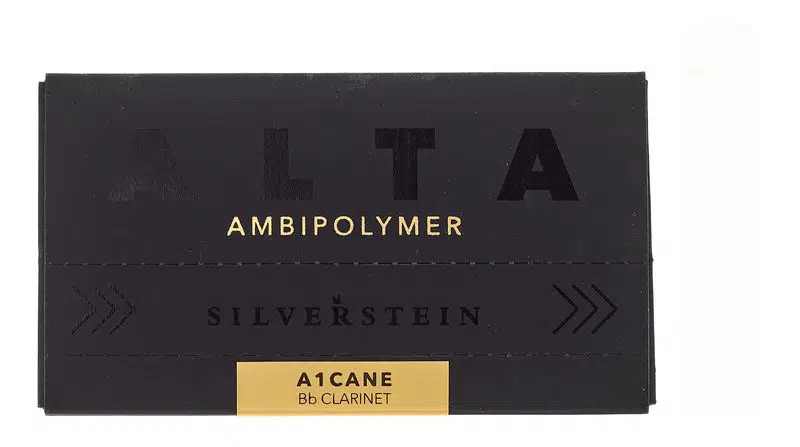 Silverstein ALTA 3.5+ Alta Ambipoly Bb Klarnet Kamışı No: 3.5+ (Profesyonel) - Tekli Paket | Esnek Üfleme Tepkisi, Tutarlı Malzeme Kalitesi ve Zengin Harmonik İçerik