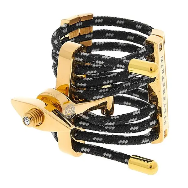 Silverstein Works Cryo Gold Gen5 Alto & Tenor Saksafon Metal Bek ve Eb Klarnet Bek Bileziği Medium (Size 4)