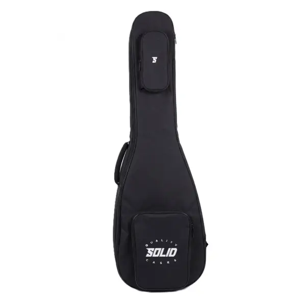 Solid Case Bas Gitar Premium Gigbag (Siyah-Gri)