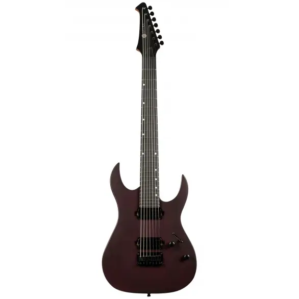 Spira S-407 MWR 7 Telli Elektro Gitar (Wine Red)