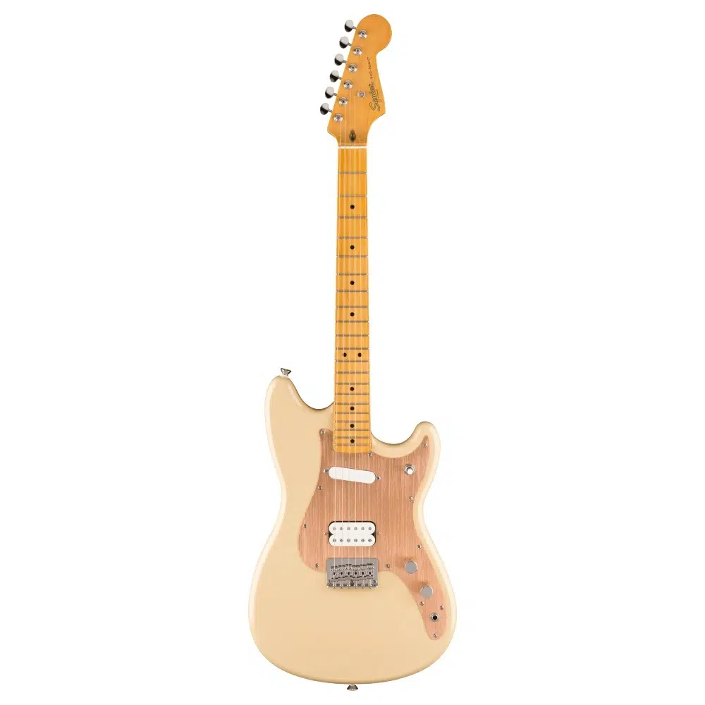 SQUIER 0374096589 Classic Vibe Duo-Sonic HS | Akçaağaç Klavye, Desert Sand, Kısa Skala (24 İnç), Köprüde Humbucker Manyetik, Kompakt ve Ergonomik