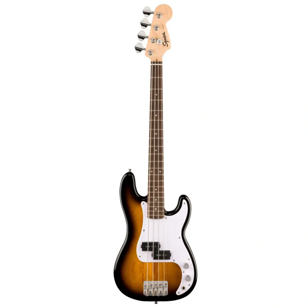 Squier Mini Precision Bass Laurel Klavye 2 Ton Sunburst Bas Gitar
