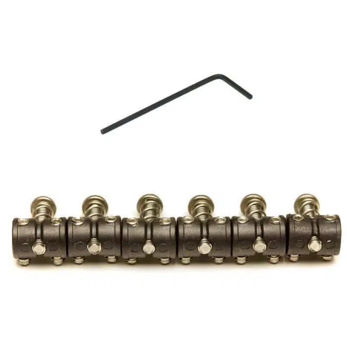 Graph Tech PS-8108-00 String Saver Barrel Adjustable Alt Eşik Seti (6 Adet)