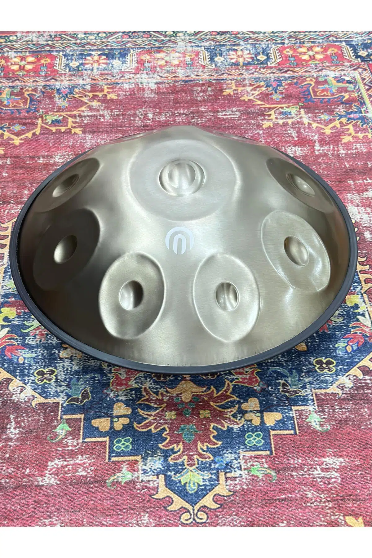 GA23 Steel Handpan Seti | 9 Nota, Re Minör, Taşıma Çantası, Bakım Yağı, Renkli Koruyucu Kuşak