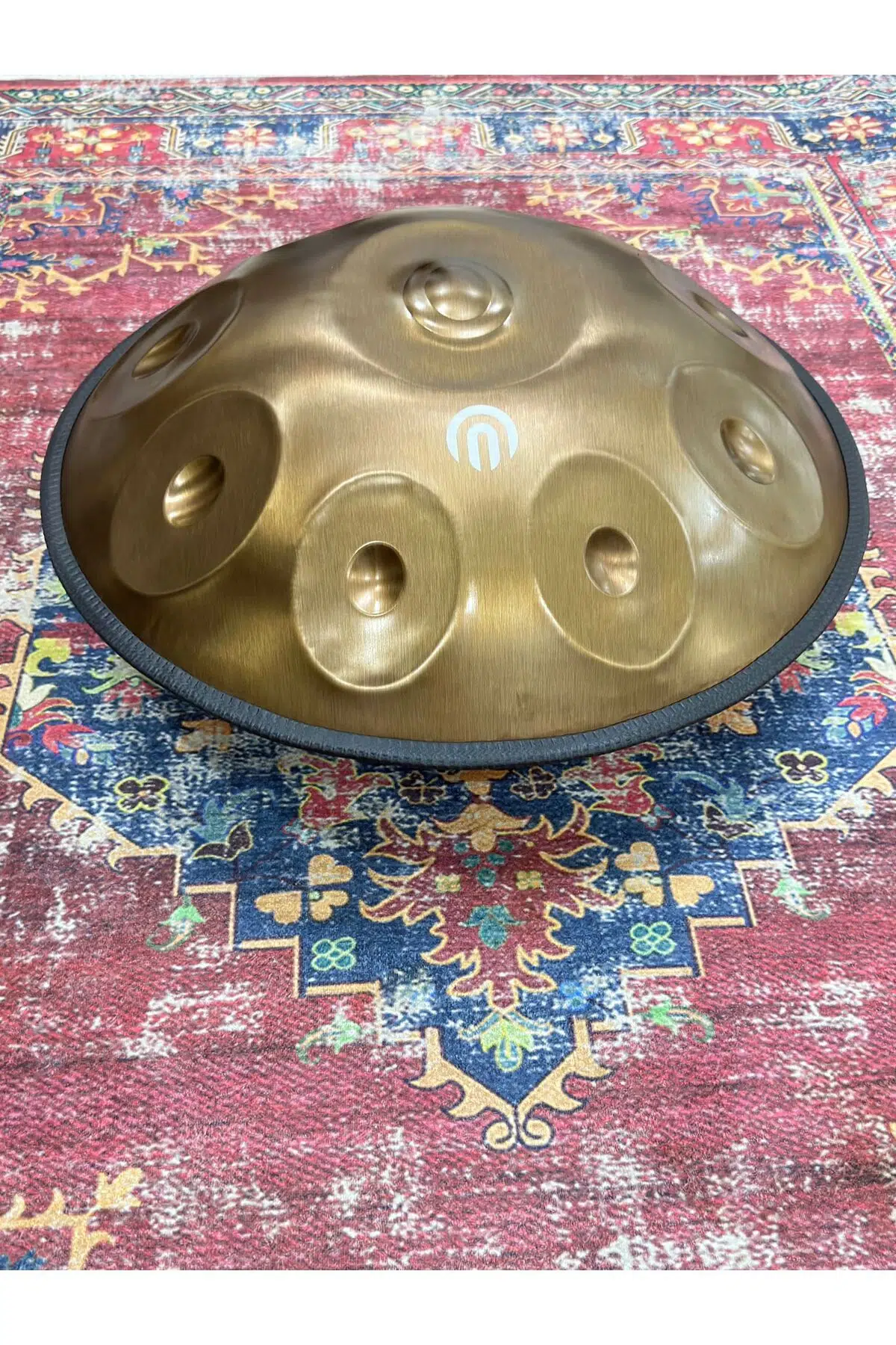 ST66999 Steel Handpan Seti | 9 Nota, Re Minör, Taşıma Çantası, Bakım Yağı, Renkli Koruyucu Kuşak