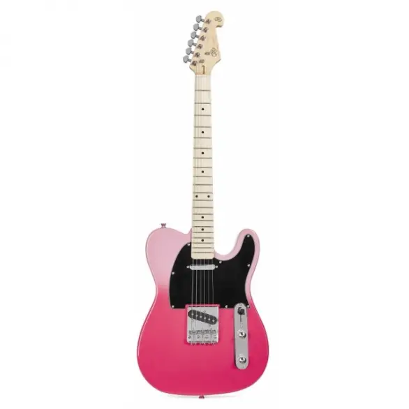 SX SEM2 Elektro Gitar (Pink Twilight)