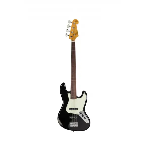 SX SJB62 Perdesiz Bas Gitar (Black)