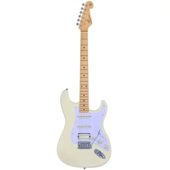 SX SST57+/HSS/VWH Elektro Gitar (Vintage White)