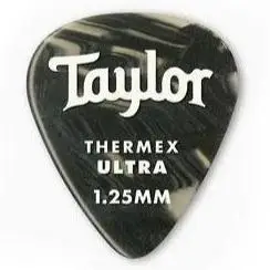 Taylor Prem 351 Thermex Ultra Picks Onyx Pena (1,25 mm)
