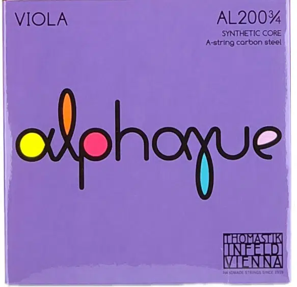 Thomastik AL200 3/4 Alphayue 3/4 Takım Viyola Teli | Üstün Ses Dengesi, Hızlı Yay Tepkisi, Profesyonel Orkestra Standartı