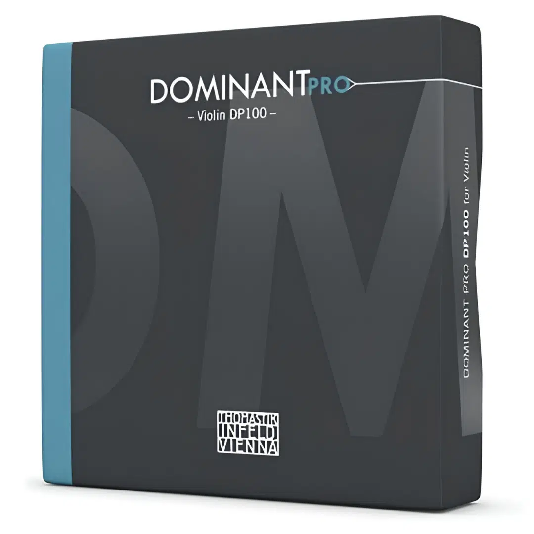 Thomastik DP100 Dominant Pro 4/4 Takım Keman Teli | Parlak ve Net Tını, El Cilası İşçiliği, Hassas Akort Kararlılığı