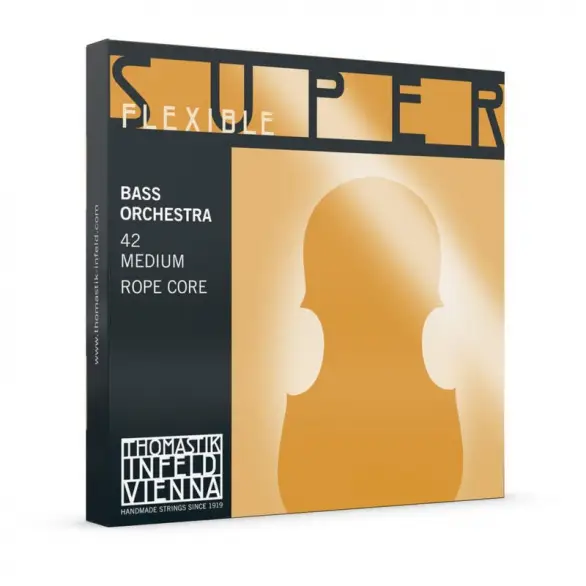Thomastik Infeld 42 Superflexible Orchestra 4/4 Medium Kontrabas Tel Seti